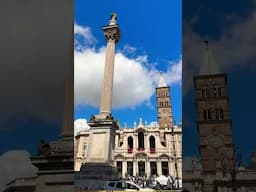 Basilica of St Mary Major , Rome, Italy 🇮🇹   #Shorts   #travel