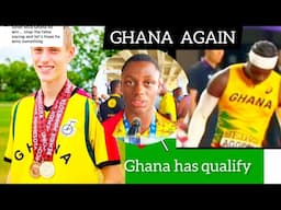 GHANA has qualifies for 2025 TOKYO championship by 4x100m