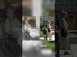 I’m in control of it, I get to say how hard I push. I’m able to walk unassisted #ddpypt #mobility