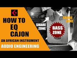 How To EQ Cajon | An African Instrument 🔥 #equalization #mixing #arrangement