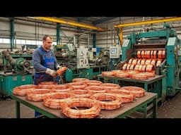 Incredible Recycling of Radiator to Produce Copper Wire | Mass Production Factory