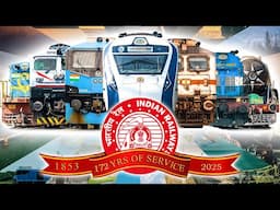 Happy 172nd Birthday Indian Railways! 🚆🇮🇳
