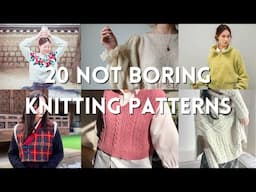 20 knitting patterns that  you will NEED to make IMMEDIATELY!