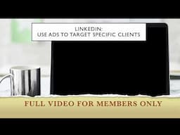 How to Target INDIVIDUAL Clients with Ads
