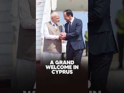 PM Modi Receives a Heartfelt Welcome in Cyprus