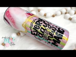 Rainbow Marble Tumbler Tutorial