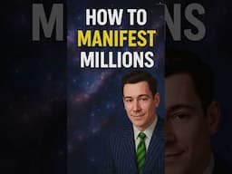 How To Manifest Millions SUPER FAST!! |  #lawofattraction #moneymanifesting #nevillegoddard