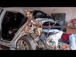 Totally Destroyed BMW, Porsche & Audi Repaired by a Professional Mechanic