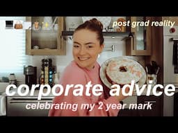 POST GRAD CORPORATE LIFE ⭐️ how to attain work-life balance, advice & reality after graduation