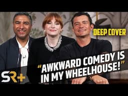 Deep Cover Stars Bryce Dallas Howard, Orlando Bloom & Nick Mohammed Share British Comedy Secrets