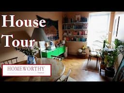 ENGLISH HOUSE TOUR | A Color-Filled Flat in East London
