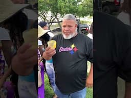 Coach Frank loves his mango jam