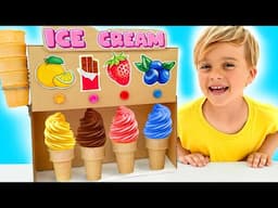 Ice Cream & Watermelon Challenge for kids