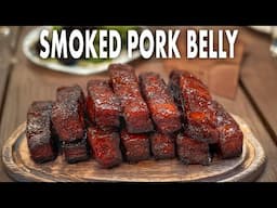 Smoked Pork Belly With An Easy Sweet & Spicy Glaze
