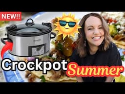 🌶️ STAY COOL! 3 Summer Crockpot Recipes You NEED to Make!
