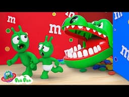 Pea Pea Rescues Baby Lost in the Crocodile Maze! 🐊👶 Cartoon for Kids