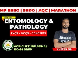 Entomology and Pathology PYQs | MP RHEO | SHDO | All Agri Exmas