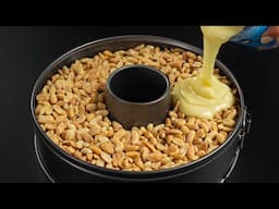 Haben Sie 300 g Erdnüsse und 1 Dose Kondensmilch zur Hand? In 5 Minuten fertig, ohne Backofen.