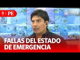 Alcalde expone fallos del estado de emergencia en SJL | Primera Edición | Noticias Perú