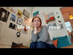 life in seoul 🌹 rose season, rain, bookstores, and my apartment in korea vlog