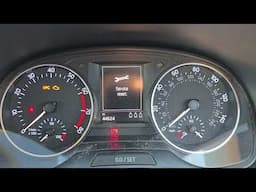 Skoda Fabia 2016 Oil Service Reset and Maintenance Reset without Diagnostic tool