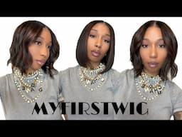 Quick & Easy Go-To Bob Wig| Beautiful Highlights Great for Beginners| Ft. MyFirstWig