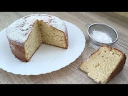 Torta alla Panna ☁️ Soffice come una Nuvola #tortaallapanna #torta #tortaveloce