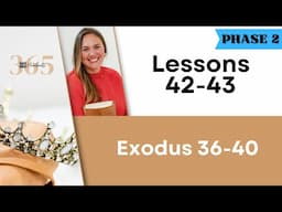 Lesson 42-43 Ex. 36-40 | Heartbeat of God | 2025 Bible Study & Commentary