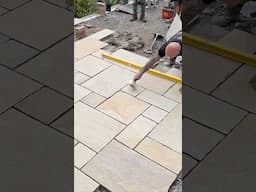 Huge patio incoming 🎥
