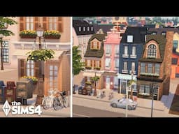 Nordhaven Townhouses // The Sims 4 Speed Build