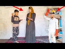 Pejman's sudden call to Farzaneh; Farzane's tears of joy at finding Pejman again"