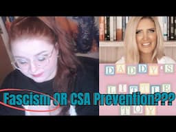 Arresting Authors Over Fiction | Fascism or CSA Prevention? || Tori Woods "Daddy's Little Toy"