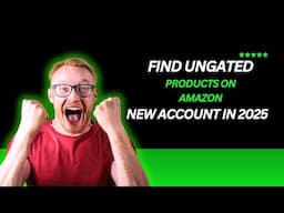 how to find ungated products for new account in usa marketplace Amazon Fba Wholesale