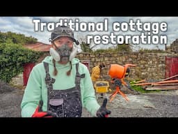 Have we been over optimistic rebuilding the old Irish cottage. (traditional methods only)