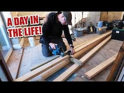 Building walls and ENDLESS DUST - a 1930’s renovation in the UK!