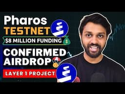 Pharos Network Layer 1 - Confirmed Testnet Airdrop 🪂 | $8 Million Funding 💰 | Free to Join