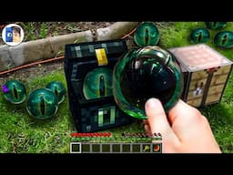 Minecraft in Real Life POV MOVIE - Realistic Crafting Real Texture Pack