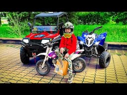🔴 Den and Dad’s New Quad Bike! 🏍️