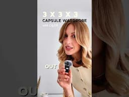 Have you tried a 3x3x3 capsule wardrobe? (ad) #capsulewardrobe #lilysilk #fyp