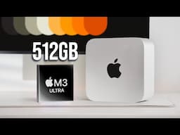 Mac Studio M3 Ultra 512GB // The Most Powerful Setup I’ve Ever Used!