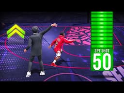 How To GREEN with a 50 3PT RATING on NBA 2K25...