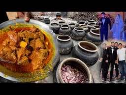 दावतों वाला MUTTON KORMA | NON-VEG WEDDING IN INDIA | लोग 2-2kg मटन खा रहे। MUTTON KORMA | SIRI PAYA