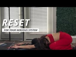 Nervous System Reset Yoga | Somatic Healing | Anxiety Relief
