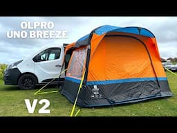 The ULTIMATE Drive Away Inflatable Campervan Awning - Olpro Uno Breeze V2