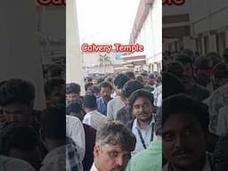 calvery temple crowd #calverytemple #sagartakri @Sagar_takri