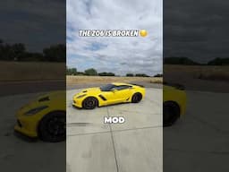 I Can’t Mod the Corvette 😔