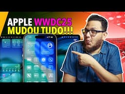 🔴 APPLE WWDC 25 - MUDOU TUDO! Os pontos importantes em 16 minutos
