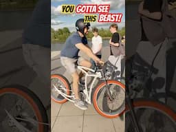 I Took the Badass Custom AV Raptor for a Ride - You Gotta See This Beast! #shorts #bikelife