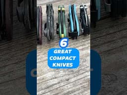 6 Great Compact EDC Knives! #knife #edc #edcknife #blade #stassa23