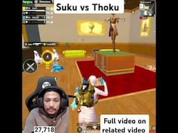 suku vs game guru thoku intense fight 😀 #dtnsuku #sukulive #sukuyt